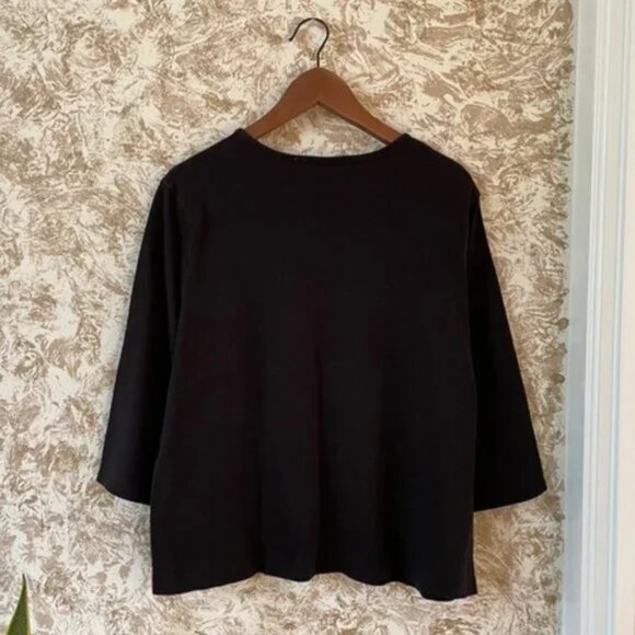 2 pretty black tops ❤️ Plus Size by Covington and P.S.E. - Picture 7 of 11